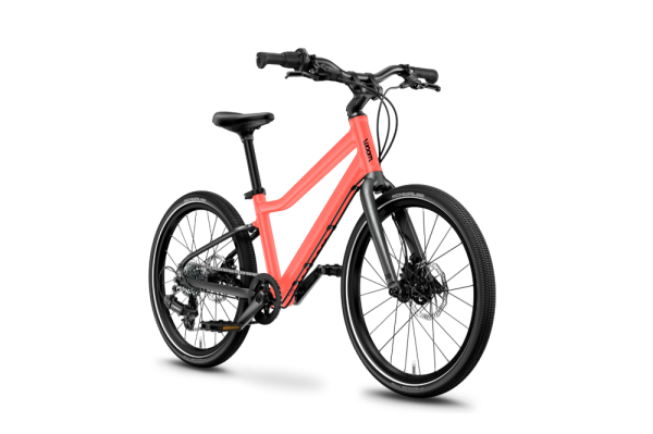 Woom EXPLORE 4 Neon Coral 20" mit Schaltung