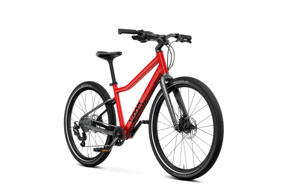 Woom EXPLORE 5 Woom Red 24" mit Schaltung