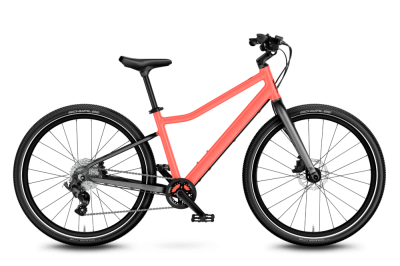 Woom EXPLORE 5 Neon Coral 24" mit Schaltung Produktbild 2