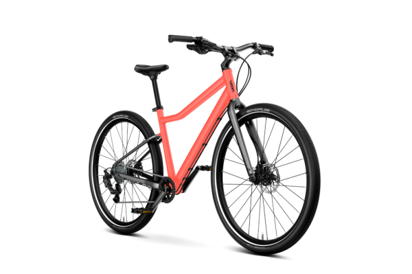 Woom EXPLORE 6 Neon Coral 26" mit Schaltung