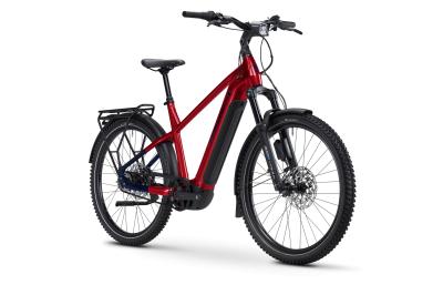 Haibike TREKKING 9 HIGH ABS i800Wh 5-G Nexus   25-26 HB BCXK GL_dyn. red blue Rh S 40 Produktbild 1