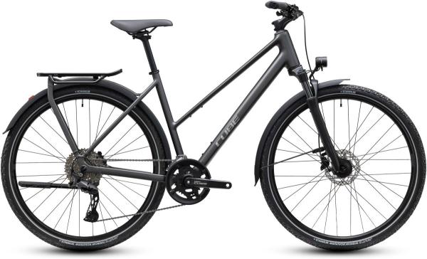 Cube Kathmandu Pro slabgrey'n'chrome Gr&ouml;&szlig;e: Trapeze 46 cm