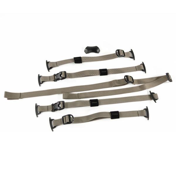 ORTLIEB ATRACK Compression Straps mud
