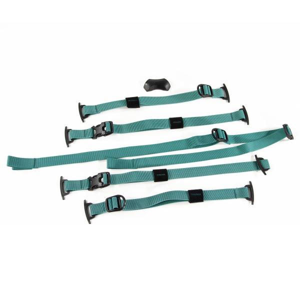 ORTLIEB ATRACK Compression Straps turquoise