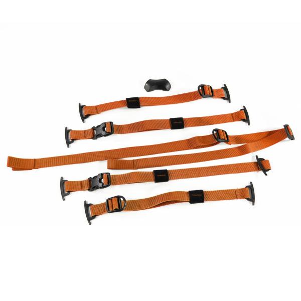 ORTLIEB ATRACK Compression Straps orange