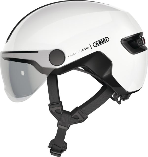 ABUS HUD-Y ACE shiny white L white  