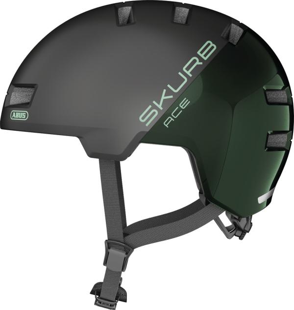 ABUS SKURB ACE moss green S green  