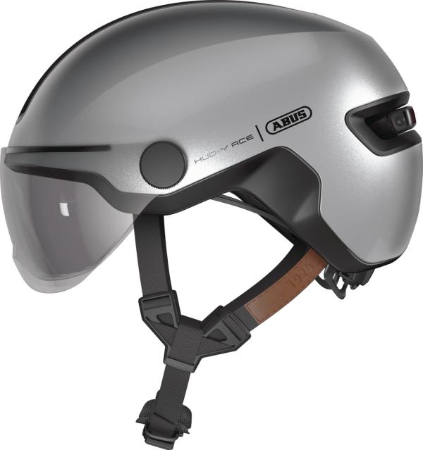 ABUS HUD-Y ACE gleam silver L silver  