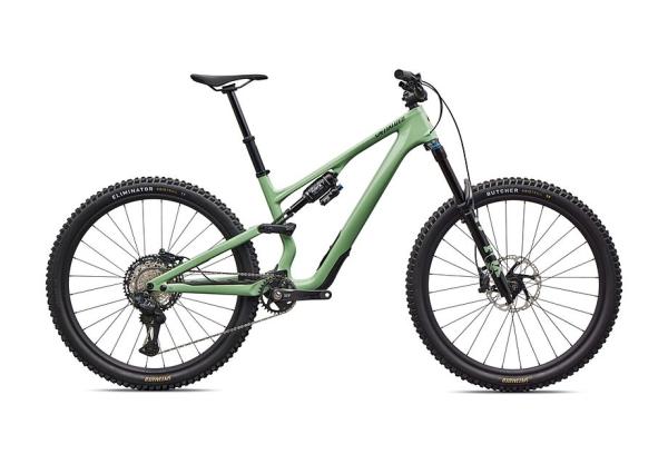 Specialized Stumpjumper 15 EVO Expert  - FACT 11m carbon, FOX Performance Elite w/ GENIE, XT Di2 GLOSS PISTACHIO / DARK MOSS GREEN S5