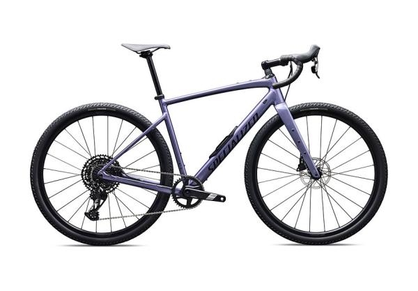 Specialized Diverge 4 Comp Alloy - SRAM Apex Gloss Mauve Metallic / Obsidian 56