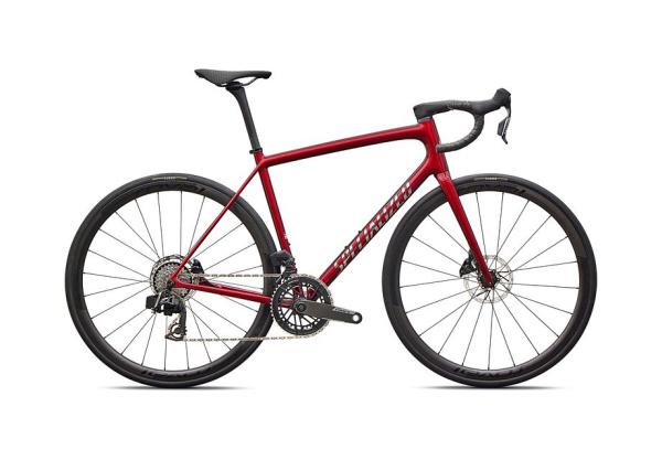 Specialized Aethos 2 Pro - SRAM Force AXS GLOSS RED SKY / CHROME 61