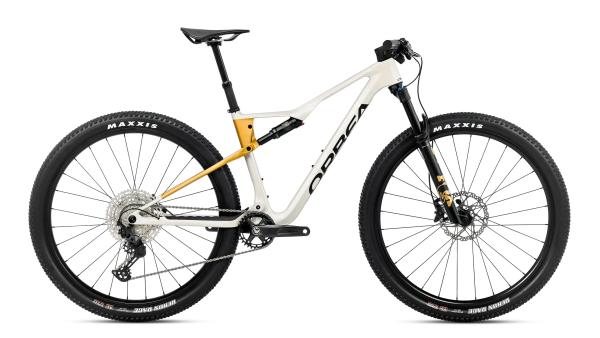 Orbea OIZ M30 M Ivory White (Gloss) - Bumblebee Yellow (Matt)