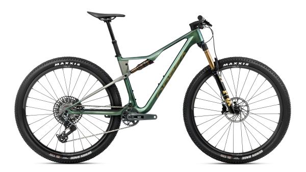 Orbea OIZ M10 AXS M Seaweed Carbon View (Gloss) - Spaceship Green (Matt)