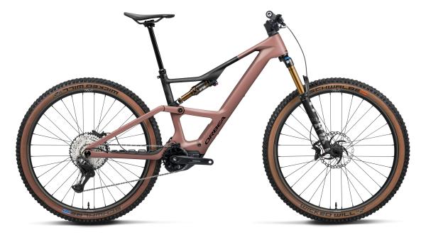 Orbea RISE SL M10 630W L Desert Rose - Carbon Raw Matt