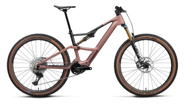 Orbea RISE SL M-LTD 630W M Desert Rose - Carbon Raw Matt