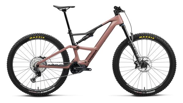 Orbea RISE LT M20 630W XL Desert Rose - Carbon Raw Matt