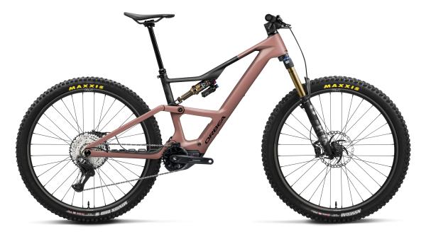 Orbea RISE LT M10 630W M Desert Rose - Carbon Raw Matt