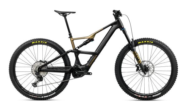 Orbea RISE LT H10 L Diamond Black - Splash Olive Green (Matt)