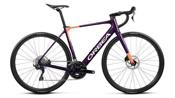 Orbea GAIN M30 S Fantasy Purple Carbon View (Gloss) - Orange Cloud (Matt)