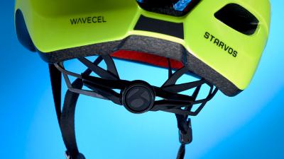 Bontrager Helm Bontrager Starvos WaveCel XS Radioactive Yell Produktbild 10