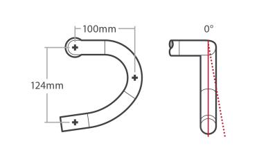 Bontrager Bar Bontrager PRO VR-C Road 31.8mm Clamp 44cm Carb Produktbild 3