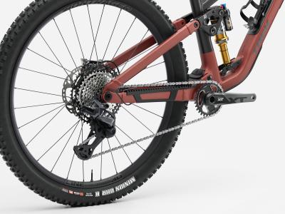 Trek Fuel EX 9 XT S Matte Sedona Red/Pennyflake Splatte Produktbild 3