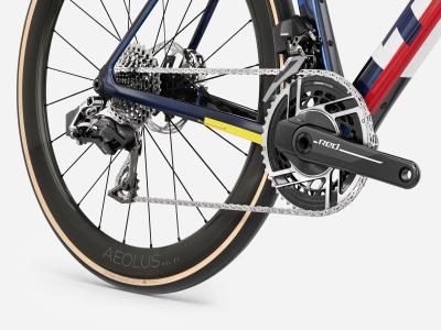Trek Domane SLR 9 AXS M Navy Smoke/Trek White Produktbild 4