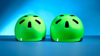 Bontrager Helm Bontrager Jet WaveCel Youth White/Azure CE Produktbild 10