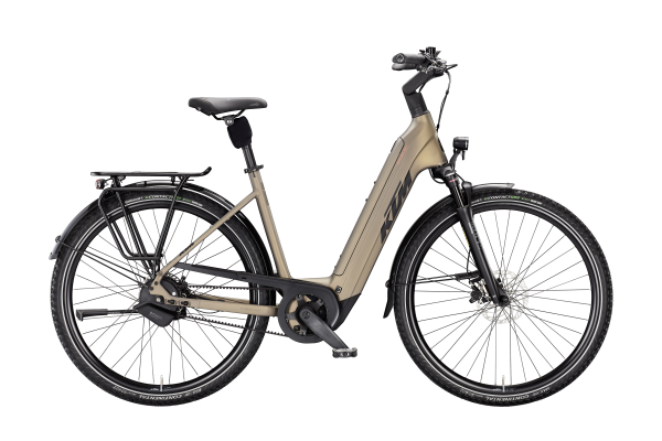 KTM MACINA CITY 810 BELT OLIVE PEARL MATT (BLACK+ORANGE) US 43
