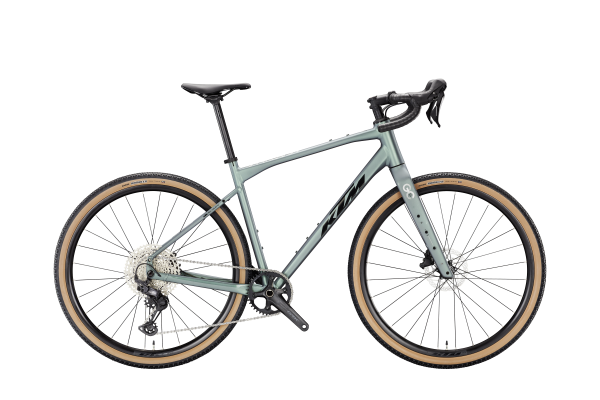 KTM GRAVELATOR 15 BRIGHT TEAL MATT (BLACK GLOSSY+SILVER) XL/59